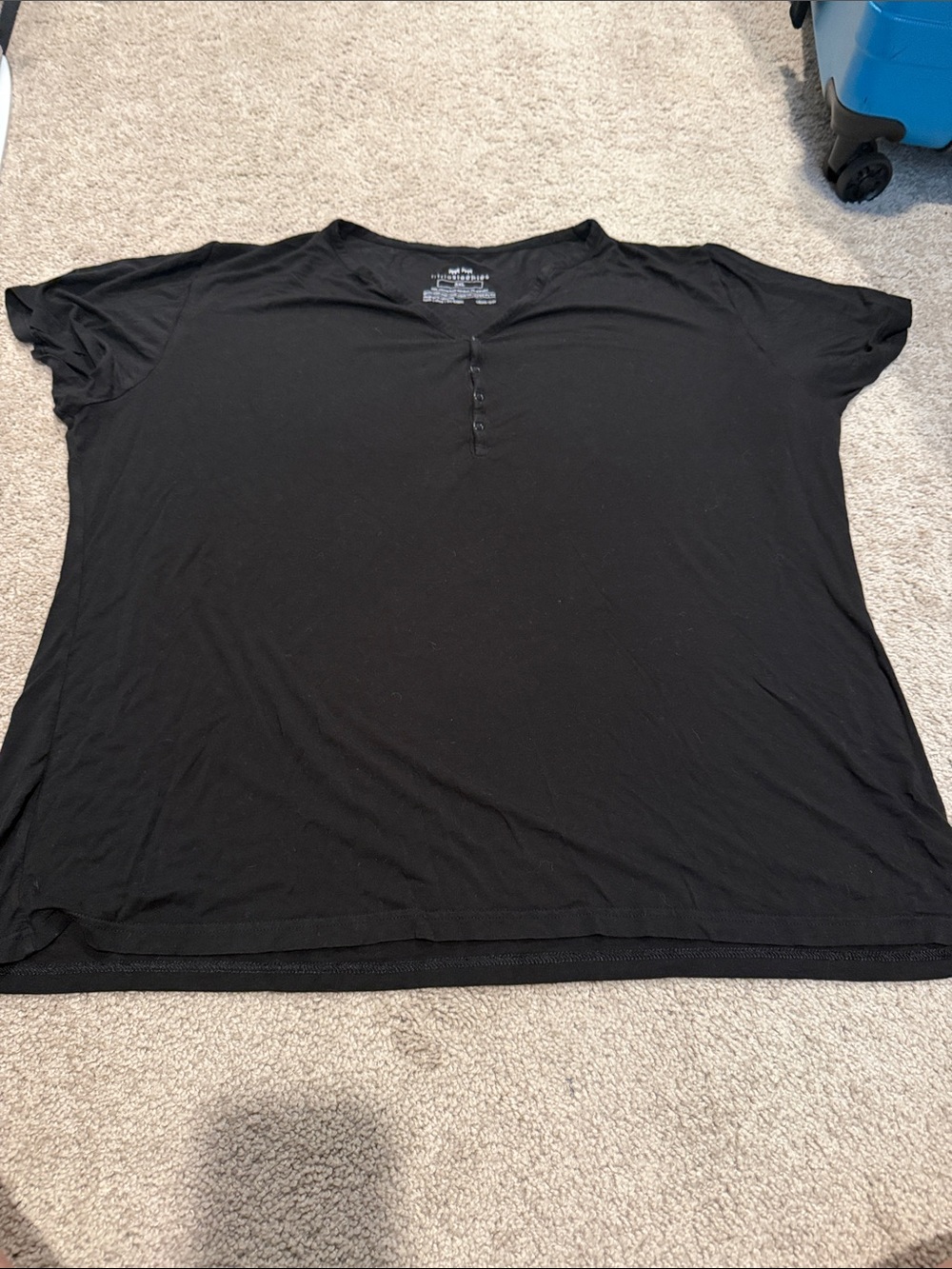Little Sleepies Black PJ top